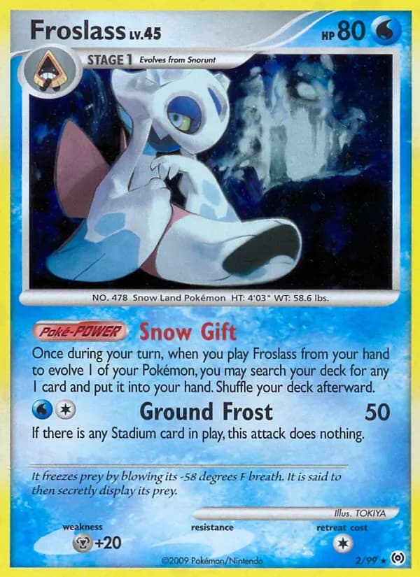 Froslass 2/99 from Arceus