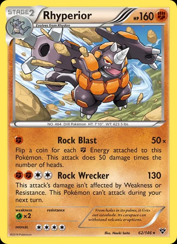 Rhyperior 62/146 from XY Base Set