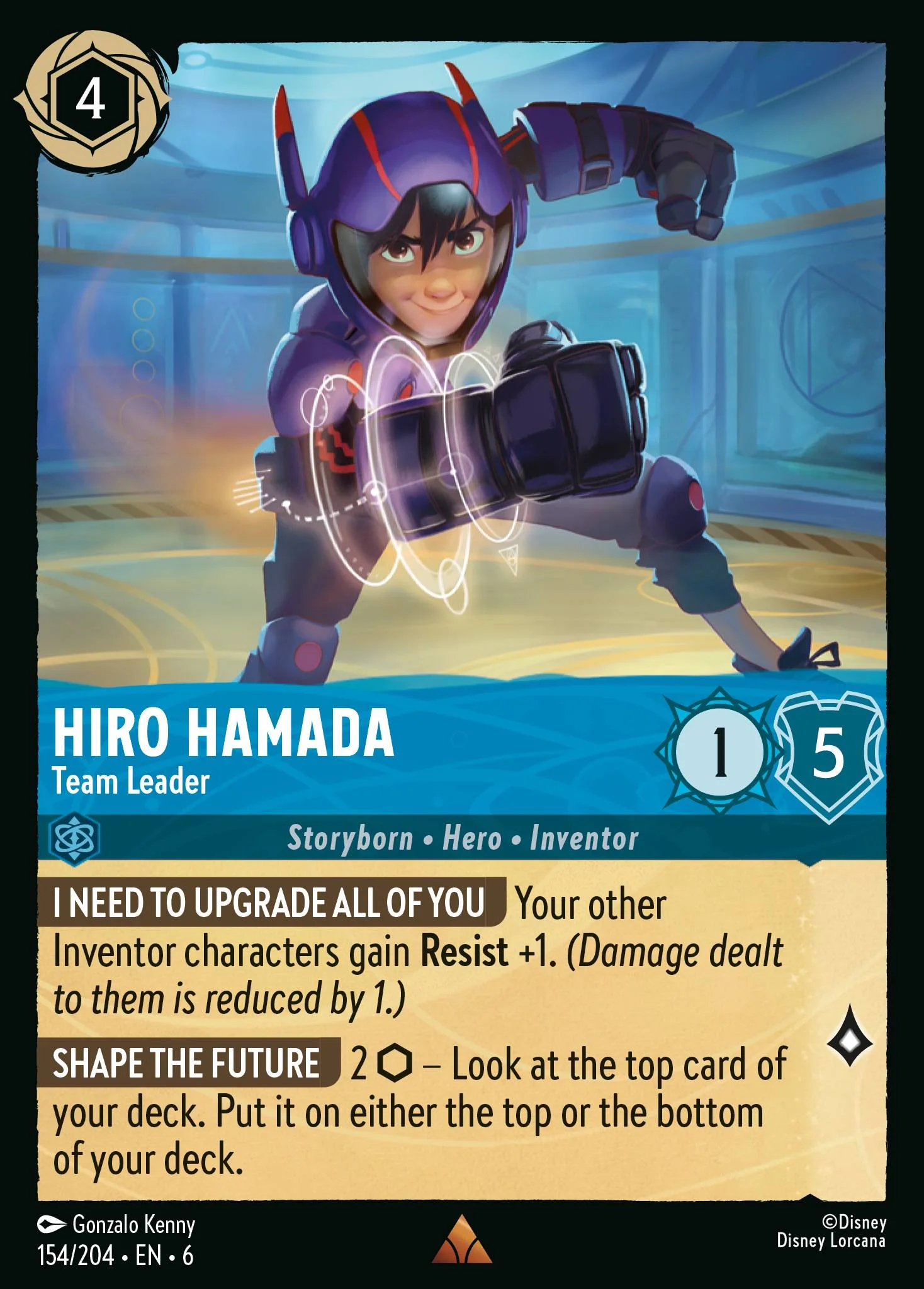 Hiro Hamada - Team Leader 154/204 from Azurite Sea