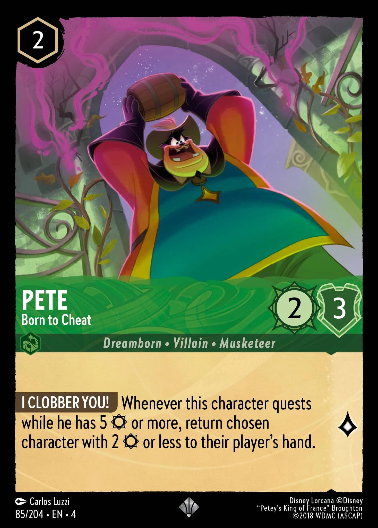Pete - Born to Cheat 85/204 from Ursula's Return