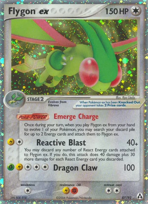 Flygon ex 87/92 from EX Legend Maker