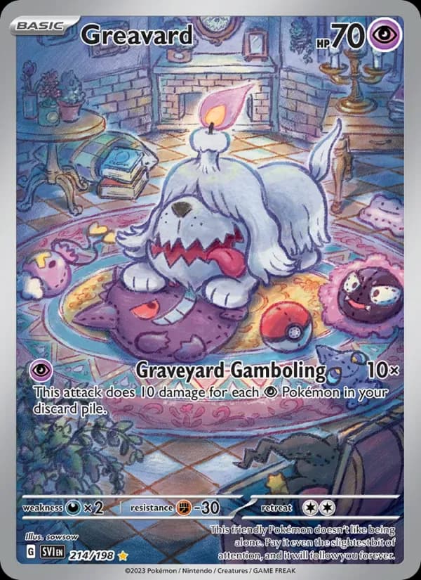 Greavard 214/198 from Scarlet & Violet Base Set