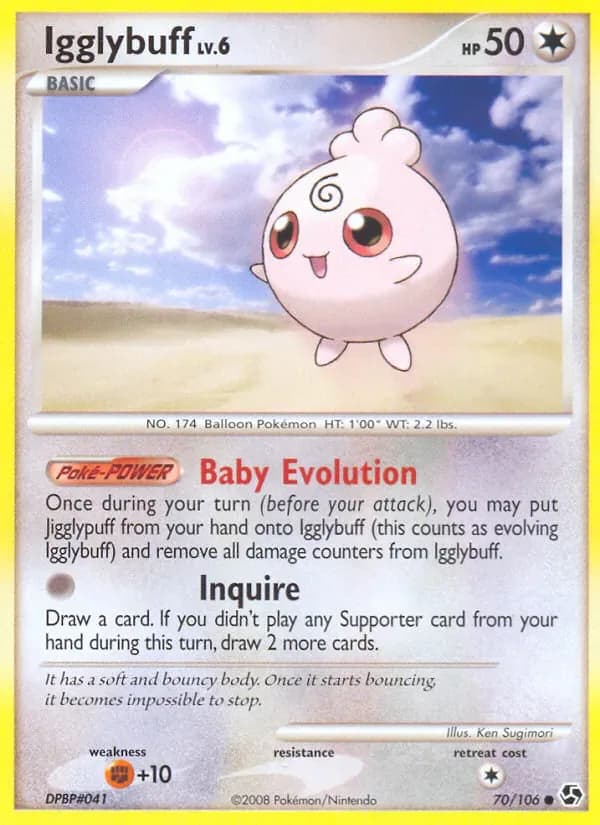 Igglybuff 70/106 from Great Encounters