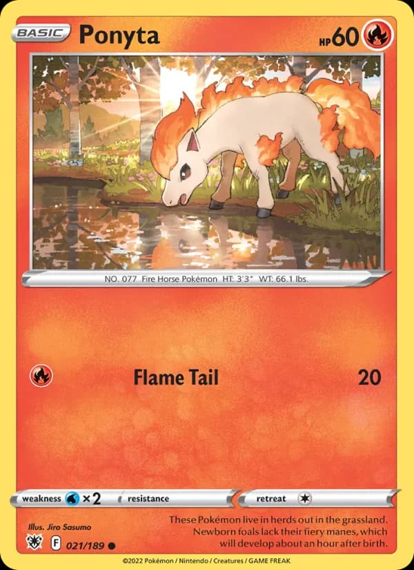 Ponyta 021/189 from Astral Radiance