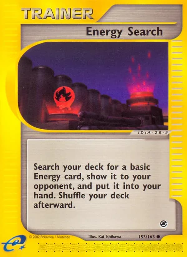 Energy Search 153/165 from Expedition Base Set