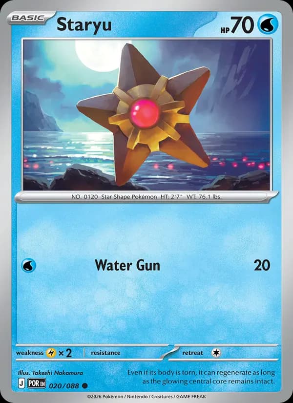 Staryu 020/88 from Perfect Order