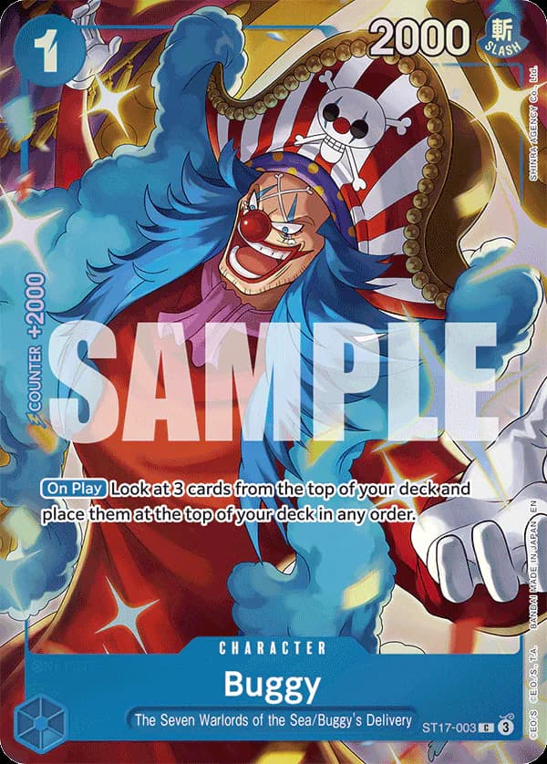Buggy ST17-003 Official alternate printing 4