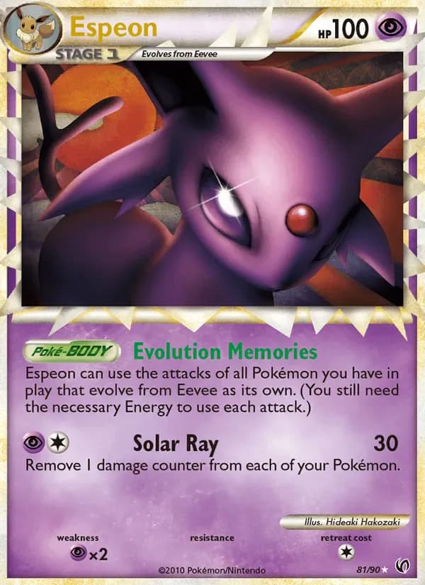 Espeon 81/90 from Undaunted