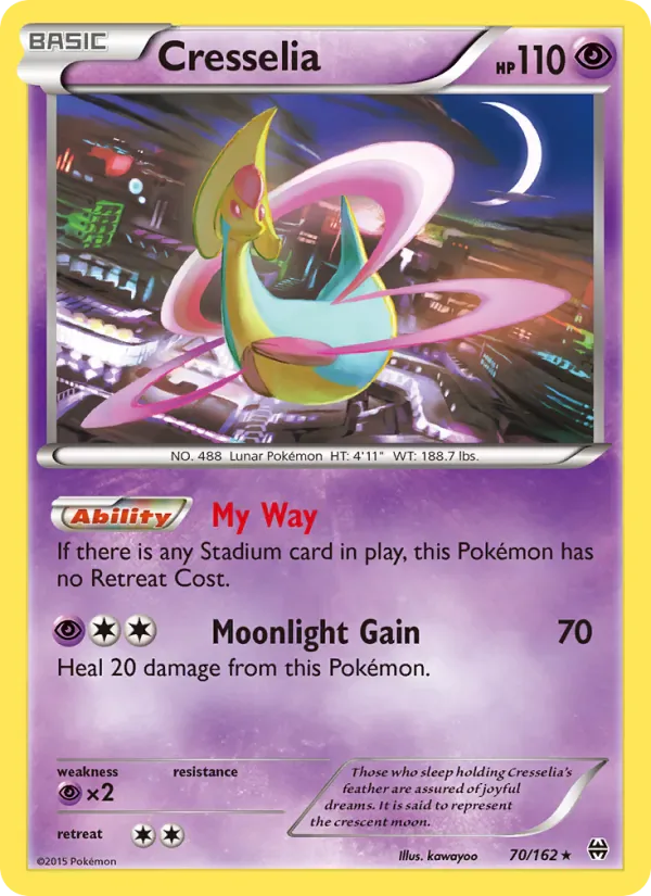 Cresselia 70/162 from BREAKthrough
