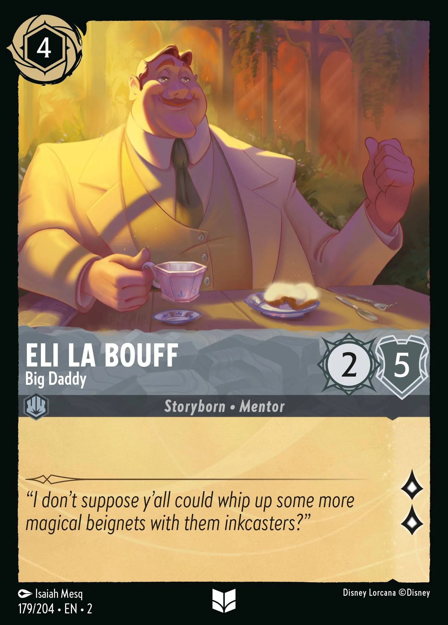Eli La Bouff - Big Daddy 179/204 from Rise of the Floodborn