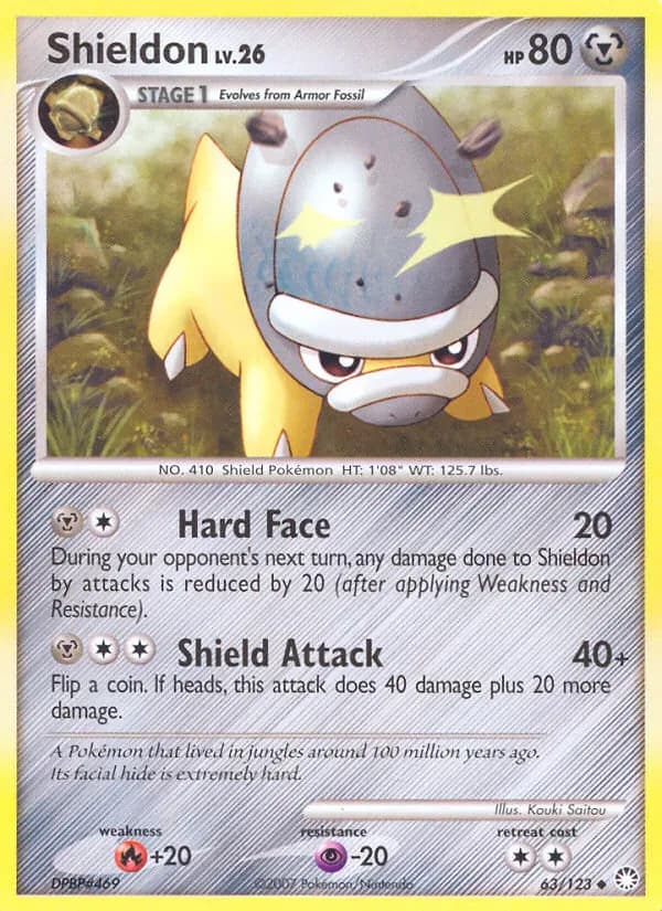 Shieldon 63/123 from Mysterious Treasures