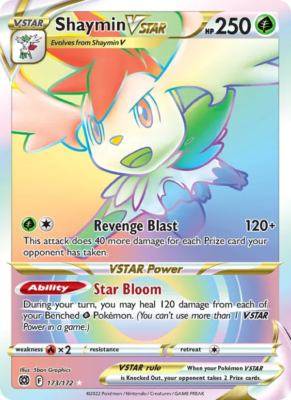Shaymin VSTAR 173/172 from Brilliant Stars