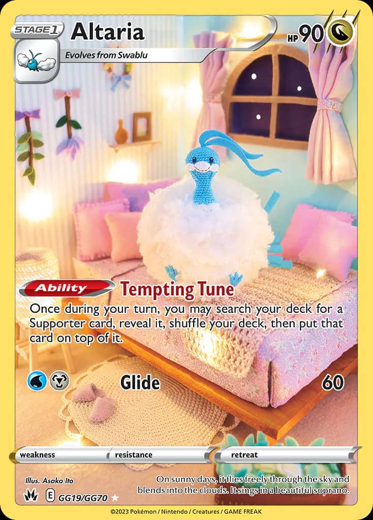 Altaria GG19/GG70 from Crown Zenith