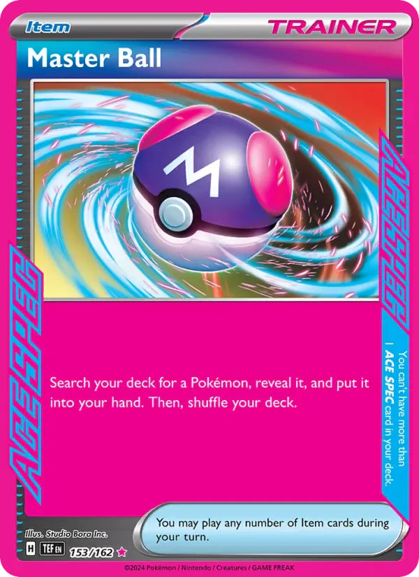 Master Ball 153/162 from Temporal Forces