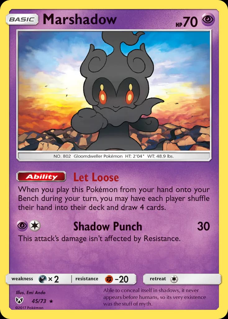 Marshadow 45/73 from Shining Legends