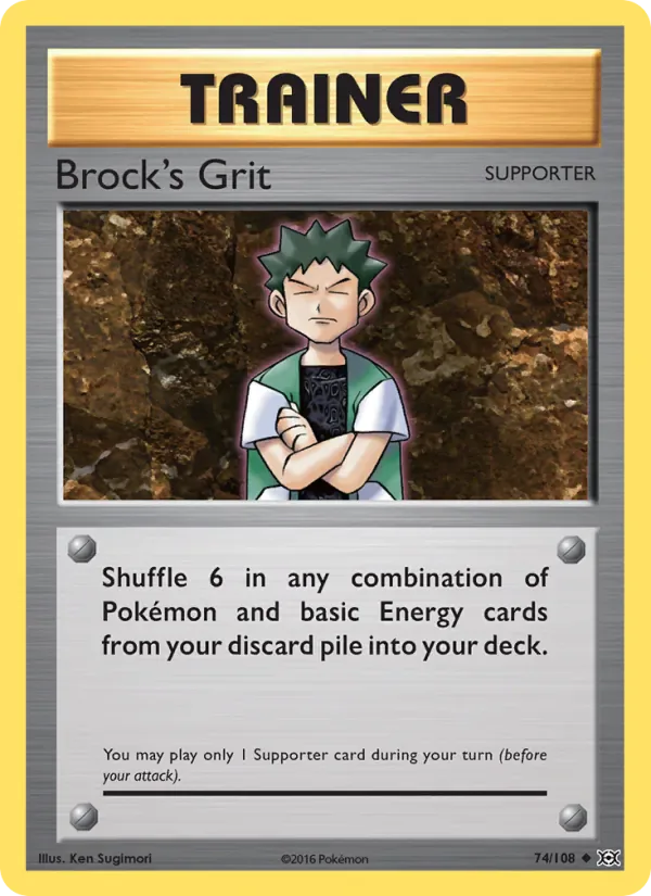Brock's Grit 74/108 from Evolutions
