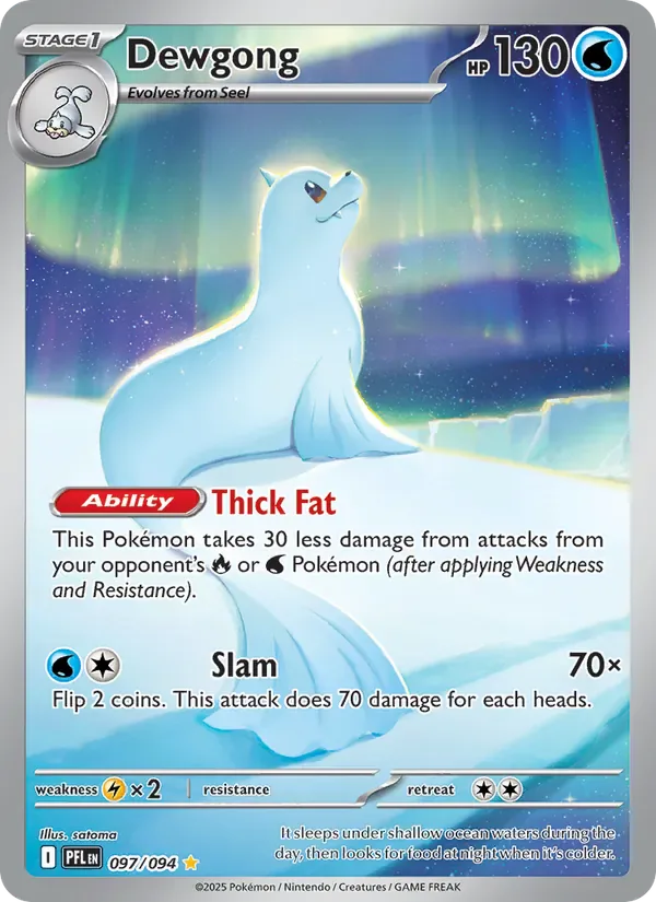 Dewgong 097/94 from Phantasmal Flames