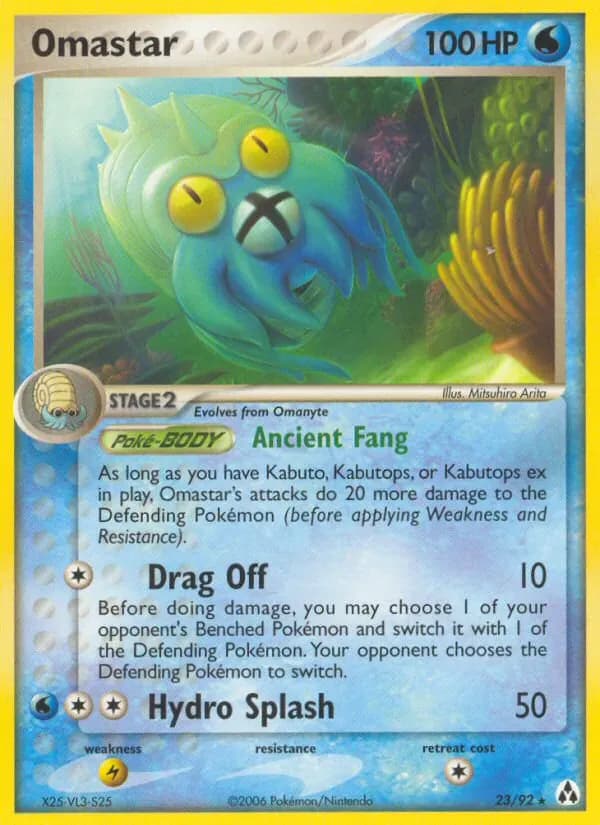 Omastar 23/92 from EX Legend Maker