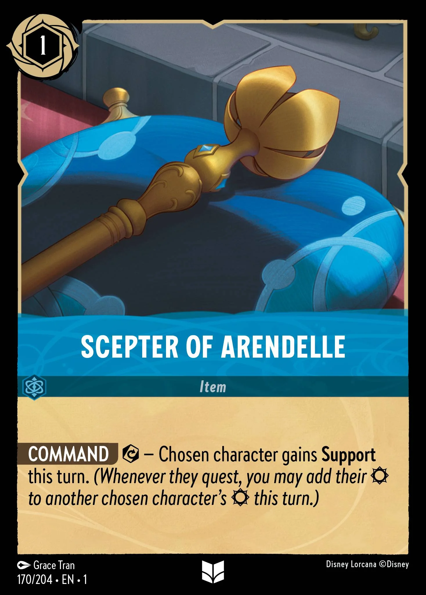 Scepter of Arendelle 170/204 from The First Chapter