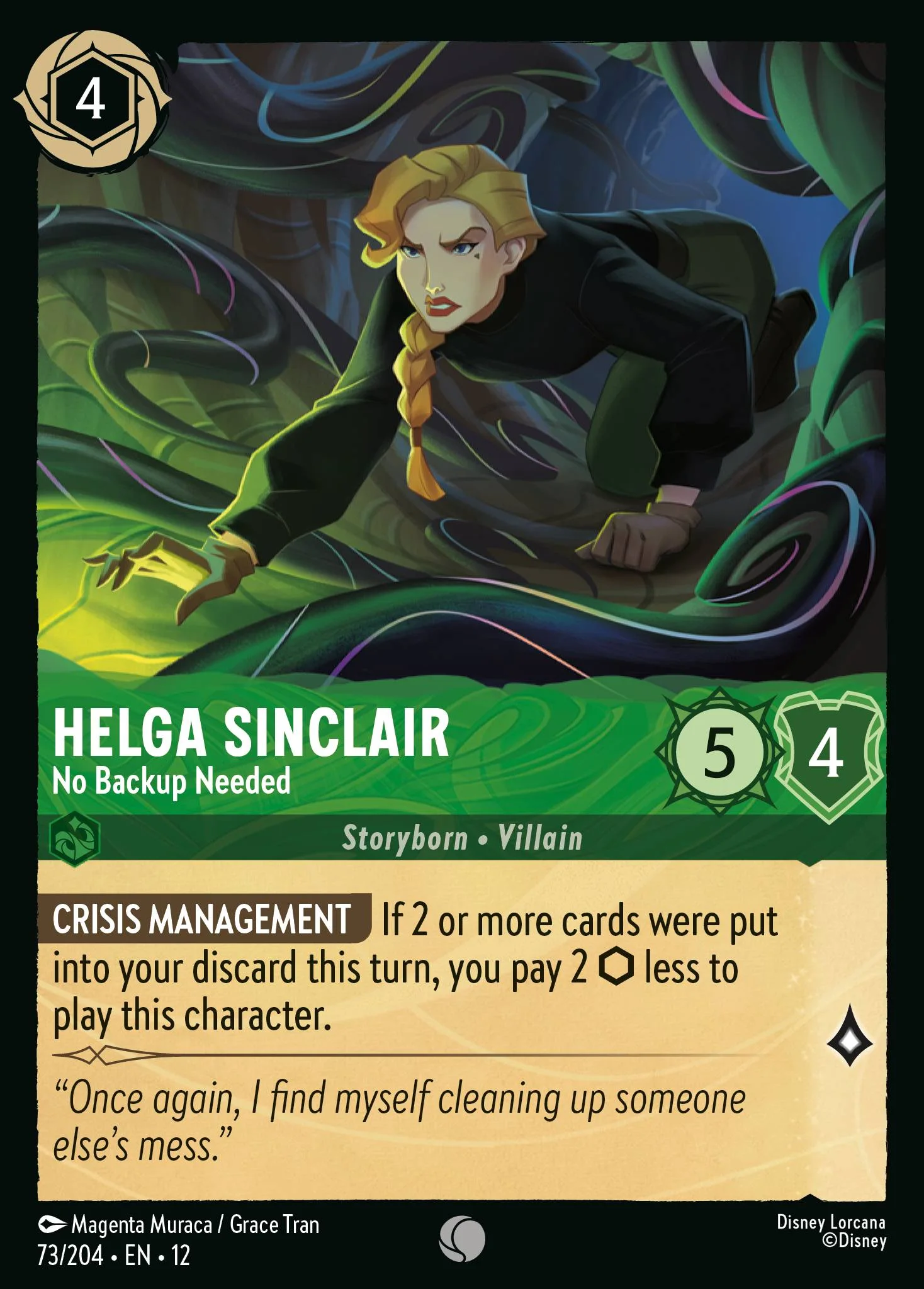 Helga Sinclair - No Backup Needed 73/204 from Wilds Unknown