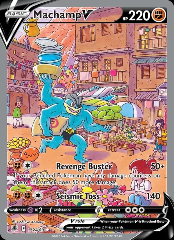 Machamp V 172/189 from Astral Radiance