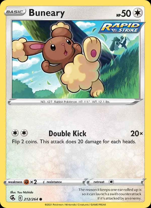 Buneary 212/264 from Fusion Strike