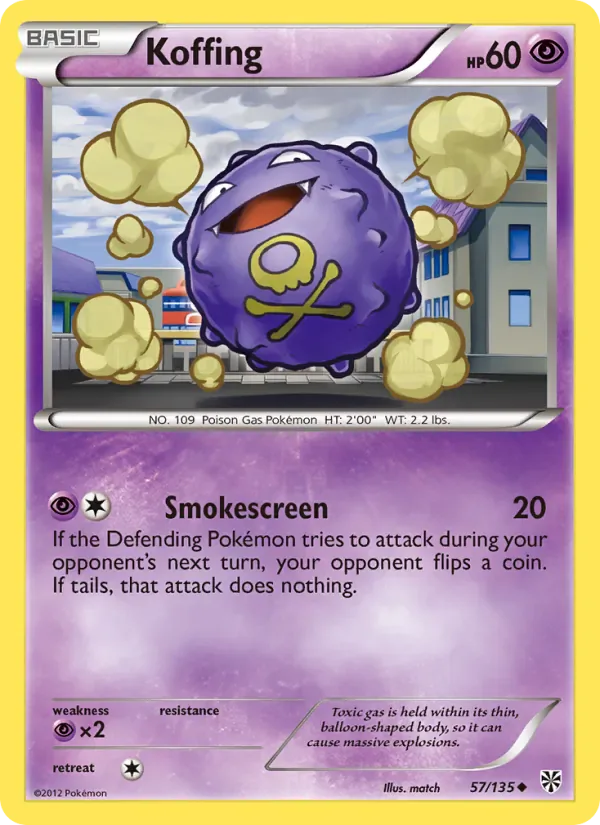 Koffing 57/135 from Plasma Storm