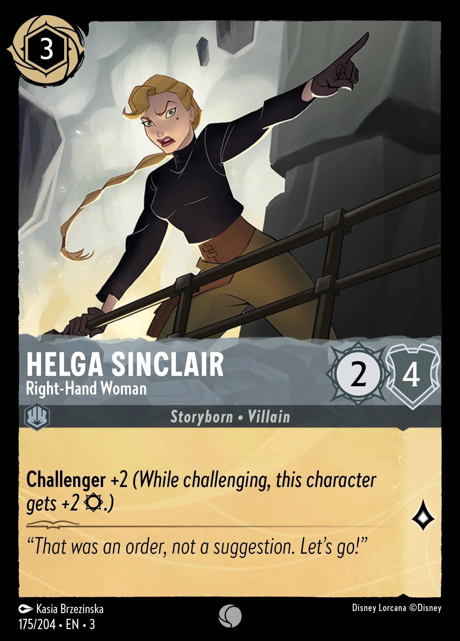 Helga Sinclair - Right-Hand Woman 175/204 from Into the Inklands