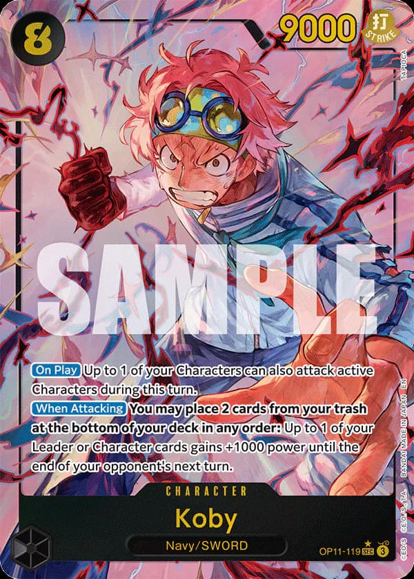 Koby OP11-119 Official alternate printing 1
