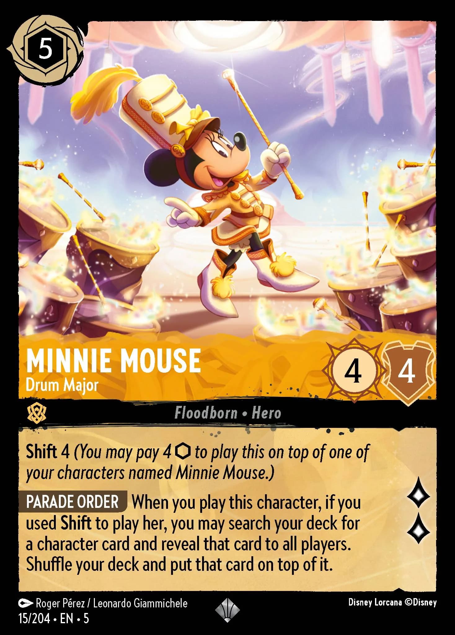 Minnie Mouse - Drum Major 15/204 from Shimmering Skies
