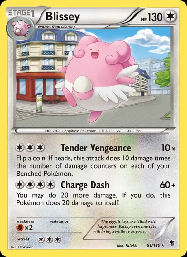 Blissey 81/119 from Phantom Forces