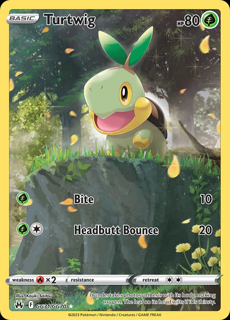 Turtwig GG31/GG70 from Crown Zenith