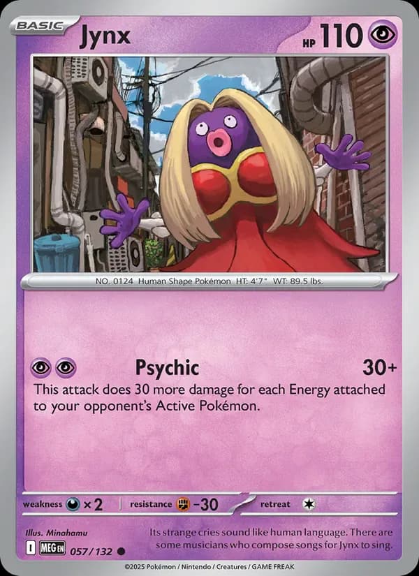 Jynx 057/132 from Mega Evolution
