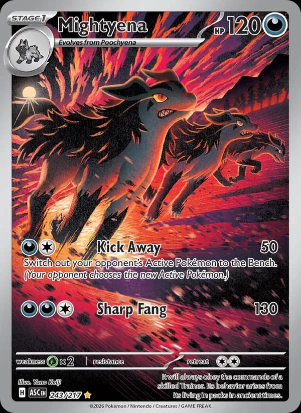 Mightyena 243/217 from Ascended Heroes