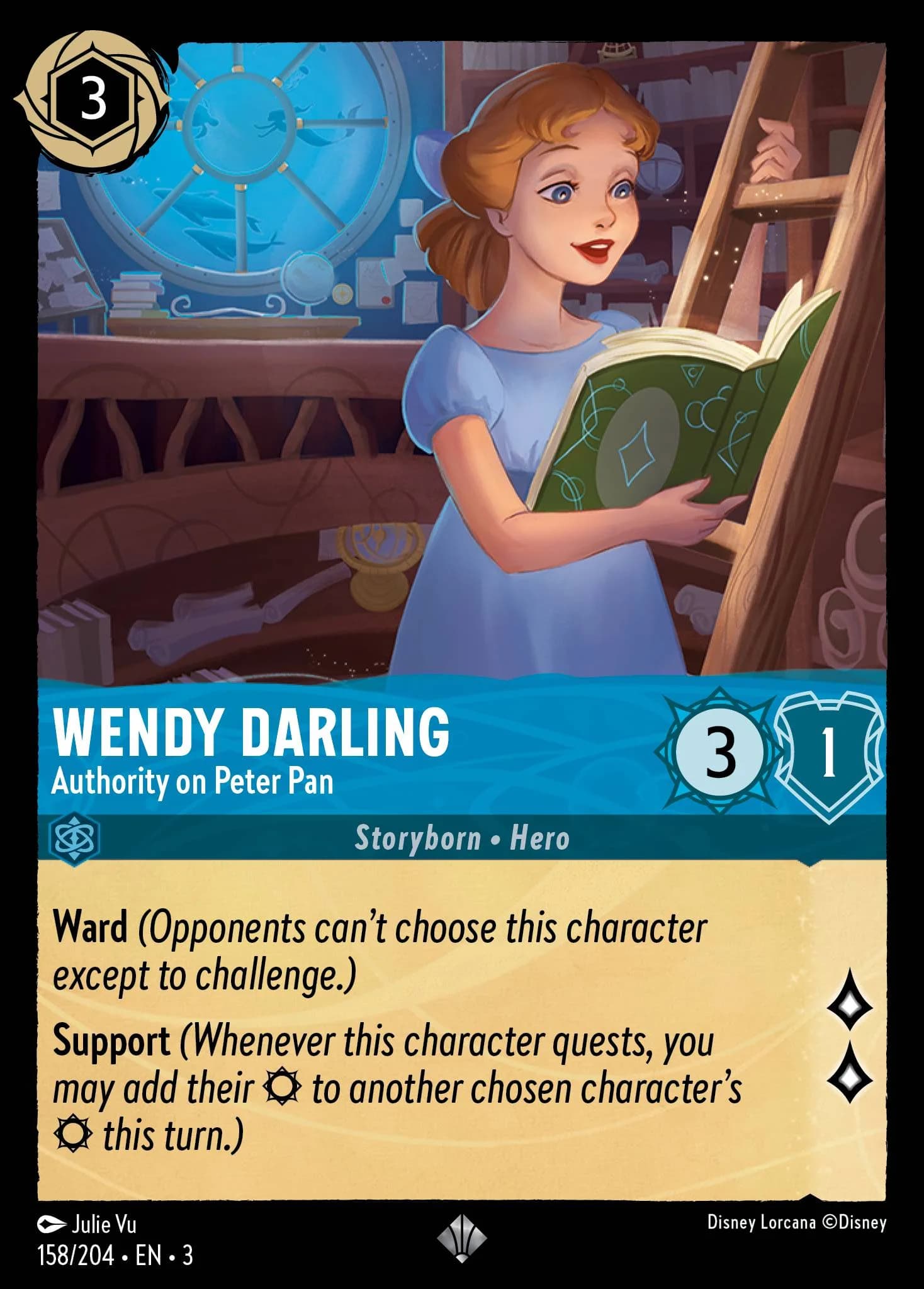 Wendy Darling - Authority on Peter Pan 158/204 from Into the Inklands