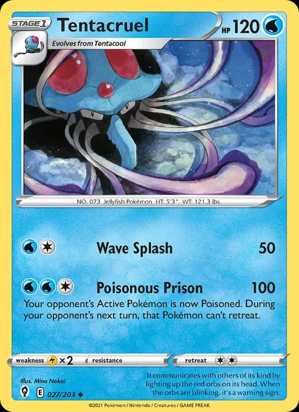 Tentacruel 27/203 from Evolving Skies