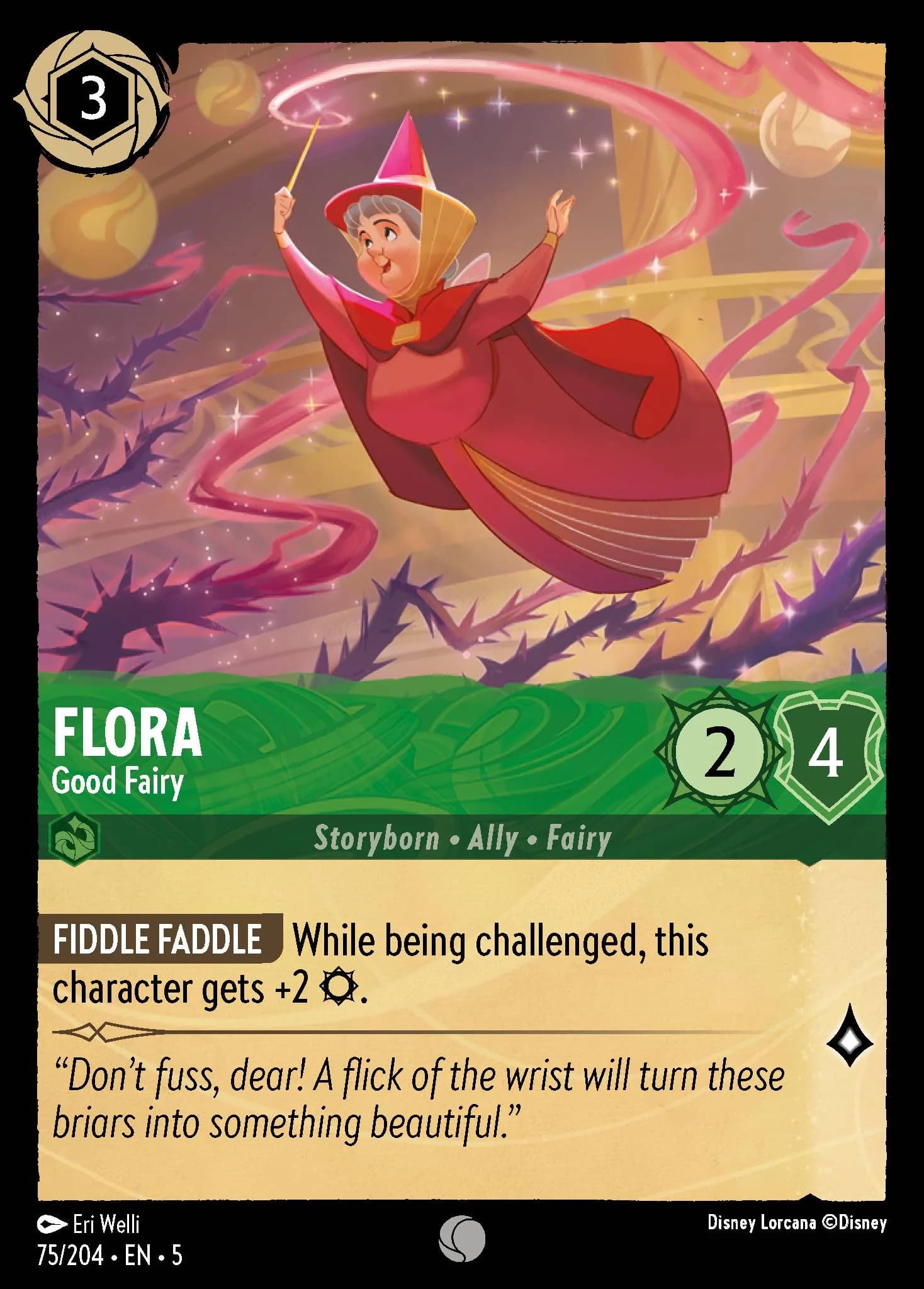 Flora - Good Fairy 75/204 from Shimmering Skies