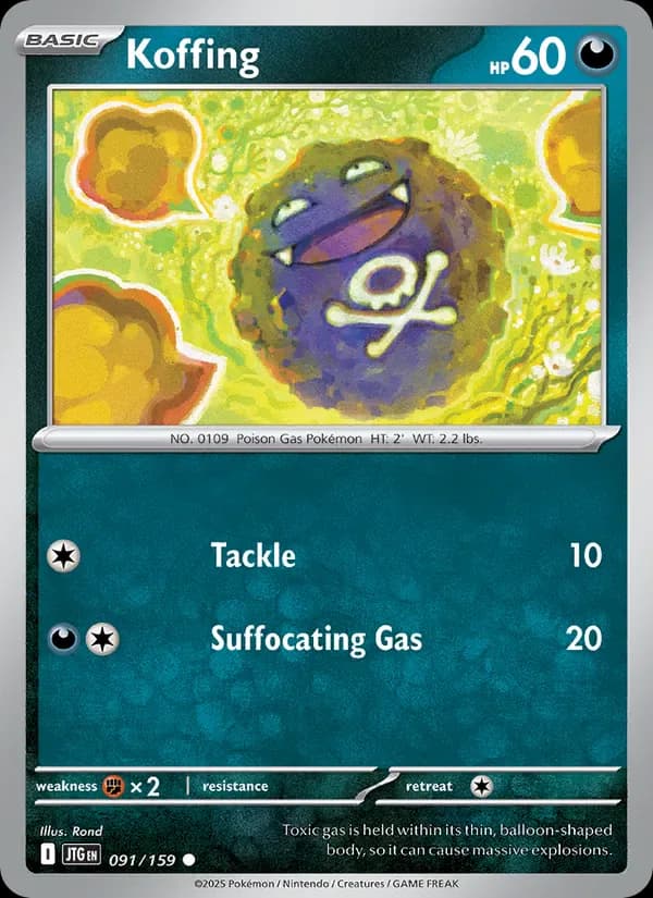 Koffing 091/159 from Journey Together