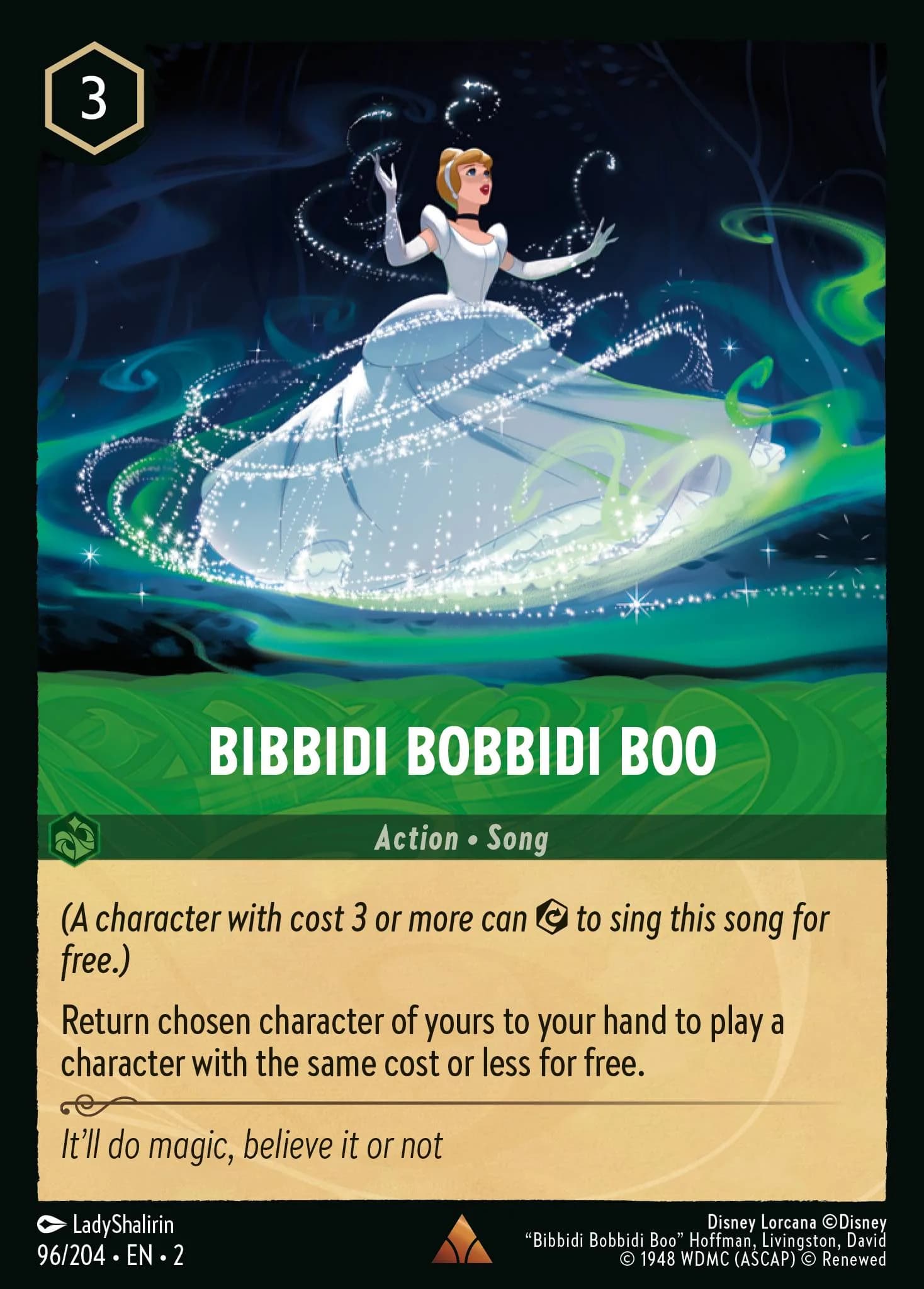 Bibbidi Bobbidi Boo 96/204 from Rise of the Floodborn