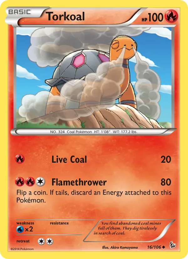 Torkoal 16/106 from Flashfire