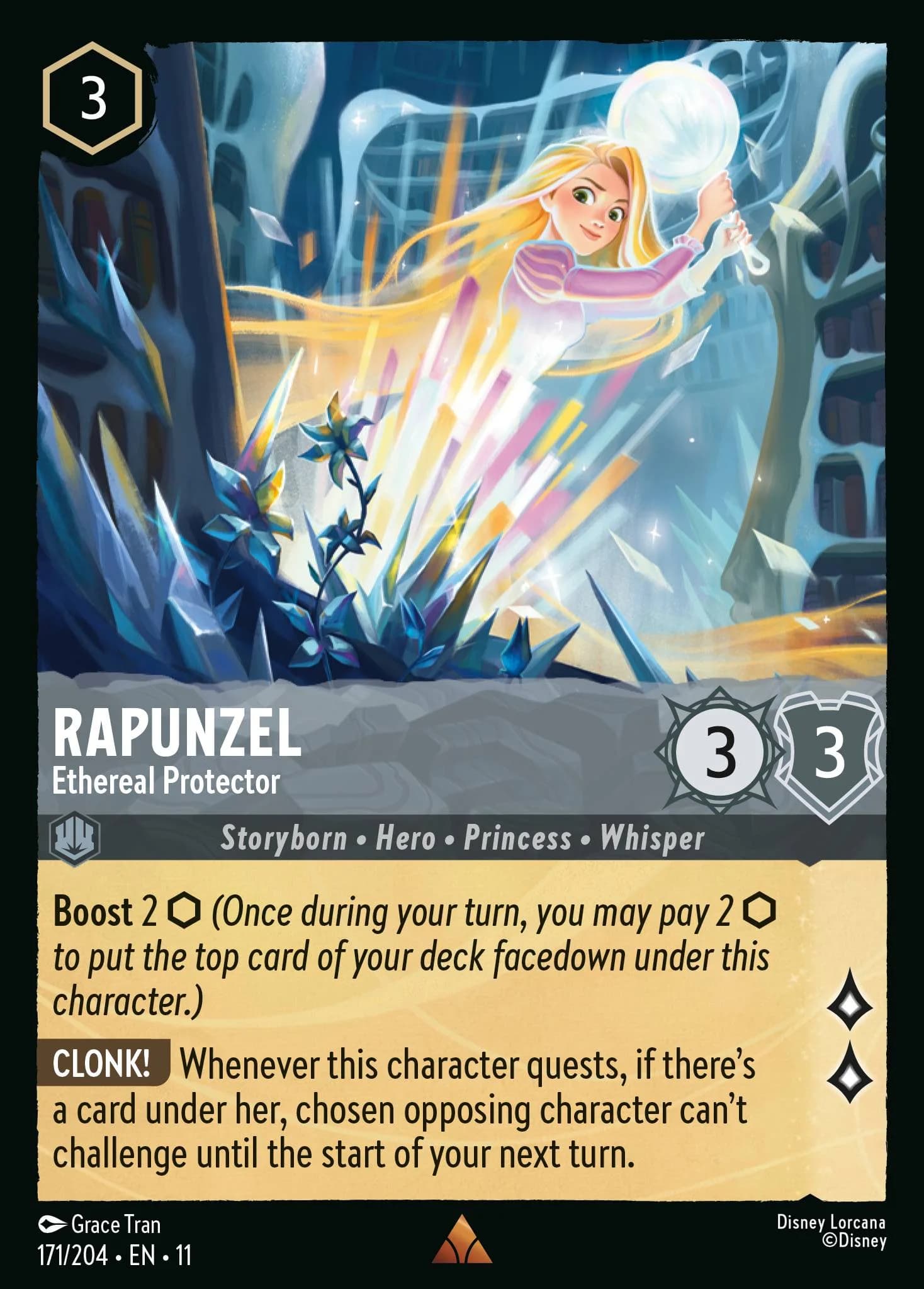 Rapunzel - Ethereal Protector 171/204 from Winterspell