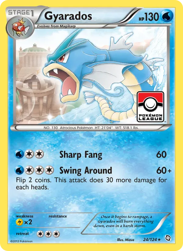 Gyarados 24/124 from Dragons Exalted