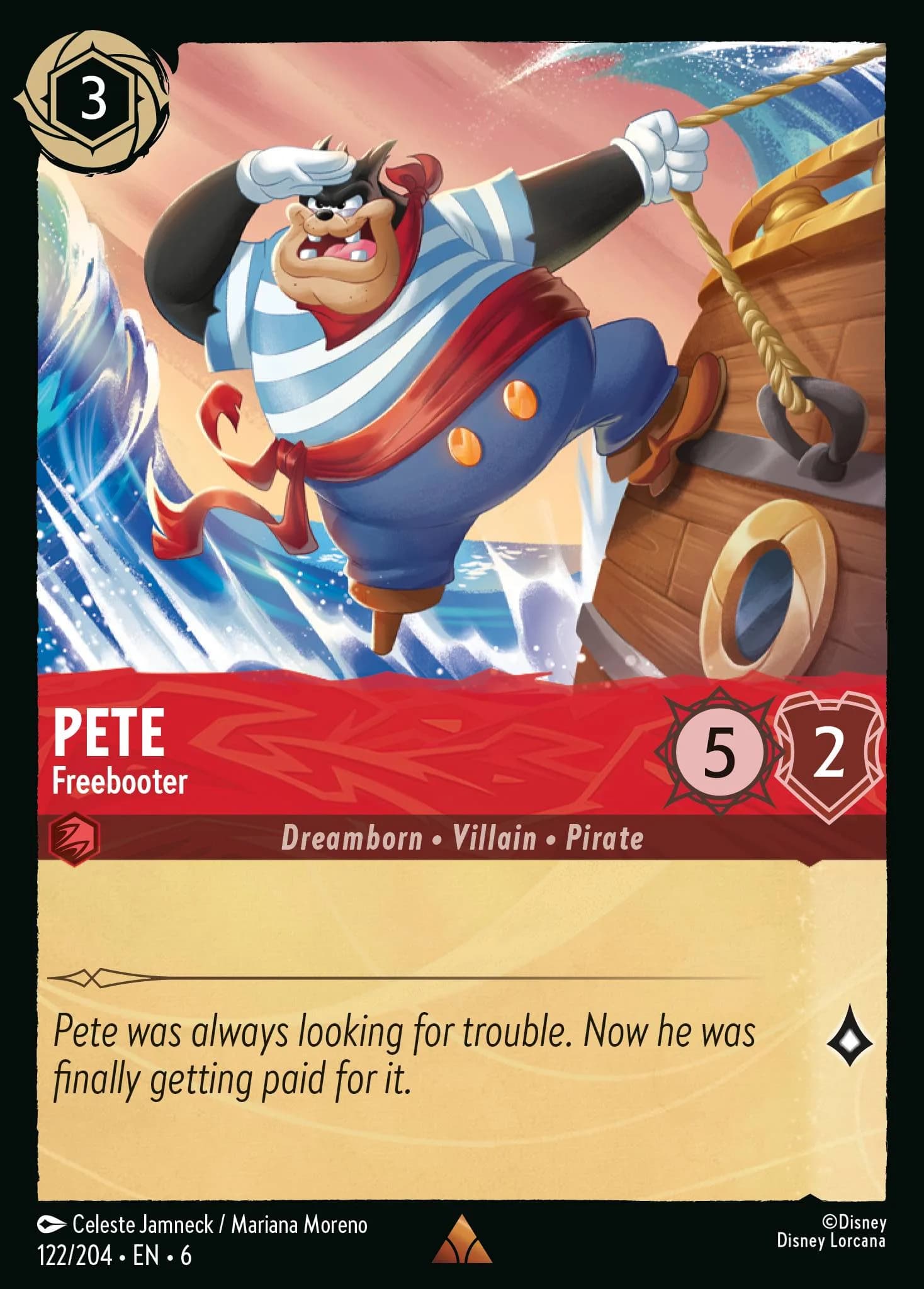 Pete - Freebooter 122/204 from Azurite Sea