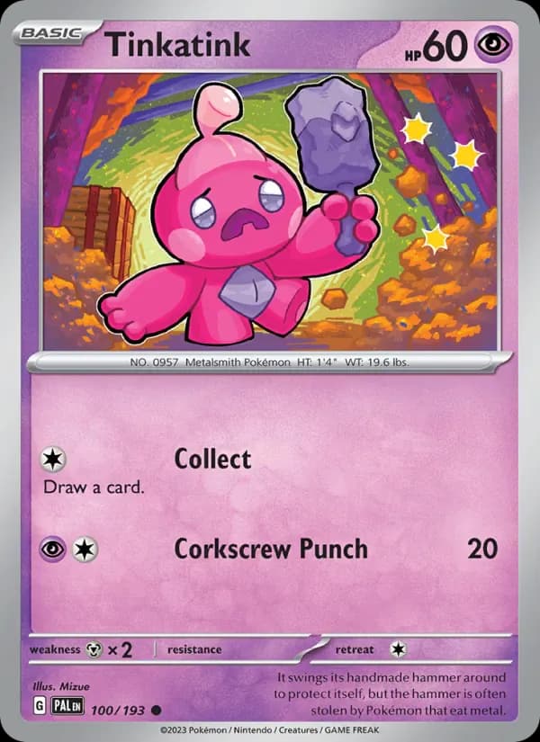 Tinkatink 100/193 from Paldea Evolved