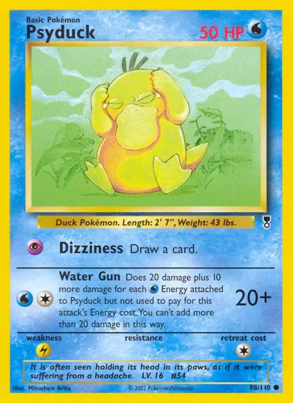 Psyduck 88/110 from Legendary Collection