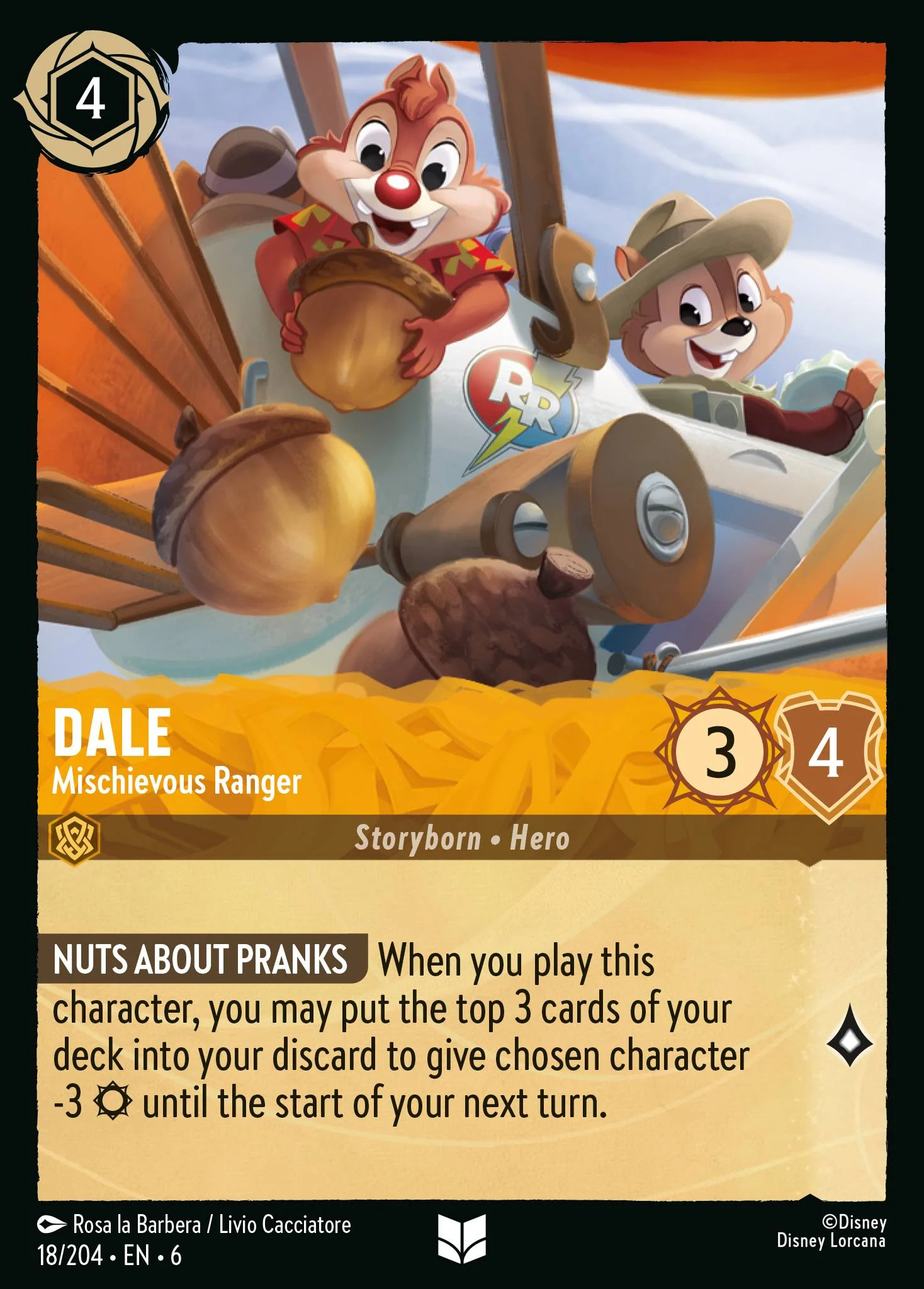 Dale - Mischievous Ranger 18/204 from Azurite Sea