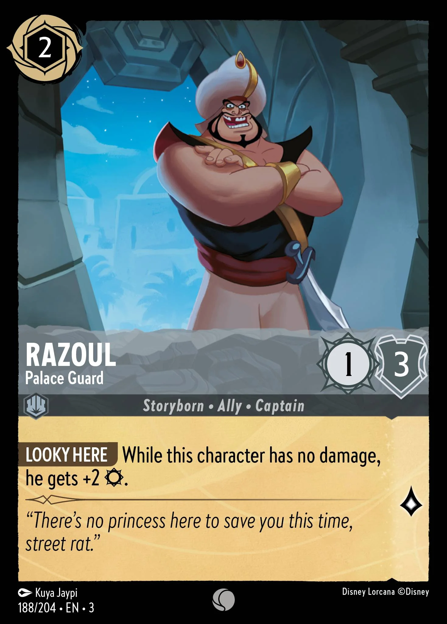 Razoul - Palace Guard 188/204 from Into the Inklands