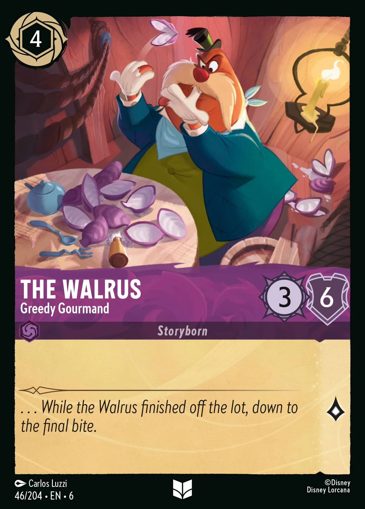 The Walrus - Greedy Gourmand 46/204 from Azurite Sea
