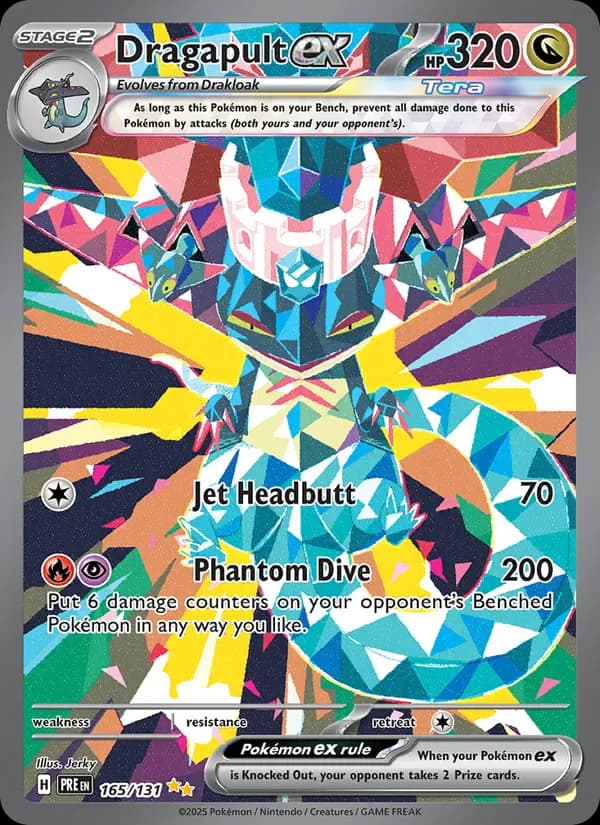 Dragapult ex 165/131 from Prismatic Evolutions