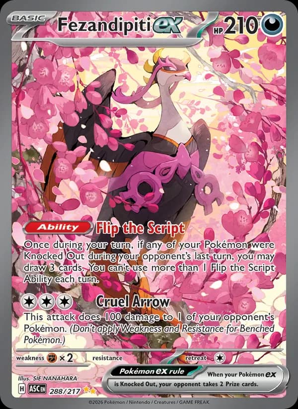 Fezandipiti ex 288/217 from Ascended Heroes